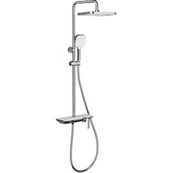 Душевая стойка со смесителем GAPPO G2496-10 белый