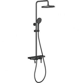 Душевая стойка со смесителем GAPPO G2496-26 черный