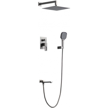 Душевой комплект GAPPO G17-9 G7117-9 оружейная сталь