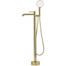 Напольный смеситель для ванны GAPPO G06-3 G3006-3 сатин золотой Напольный смеситель для ванны GAPPO G06-3 G3006-3 сатин золотой