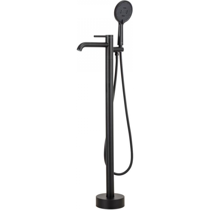 Напольный смеситель для ванны GAPPO G06-6 черный G3006-6