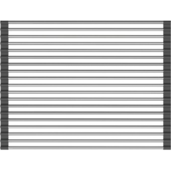 Ролл-мат для кухонных моек GAPPO GS202-9 оружейная сталь