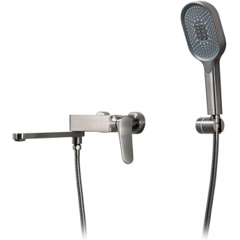 Смеситель для ванны GAPPO G10-9 G3210-9 оружейная сталь