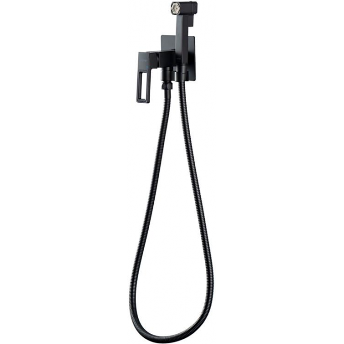 Смеситель с гигиеническим душем GAPPO G17-6 черный G7217-16