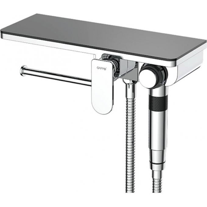 Смеситель с гигиеническим душем GAPPO хром G7295-10