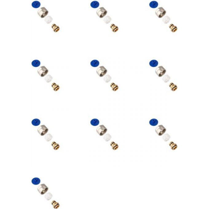 Соединитель евроконус для полиэтиленовых труб GAPPO 16(2,2)ммх3/4" G438.16