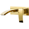 Встраиваемый смеситель для раковины GAPPO G07-3 G1007-23сатин золотой
